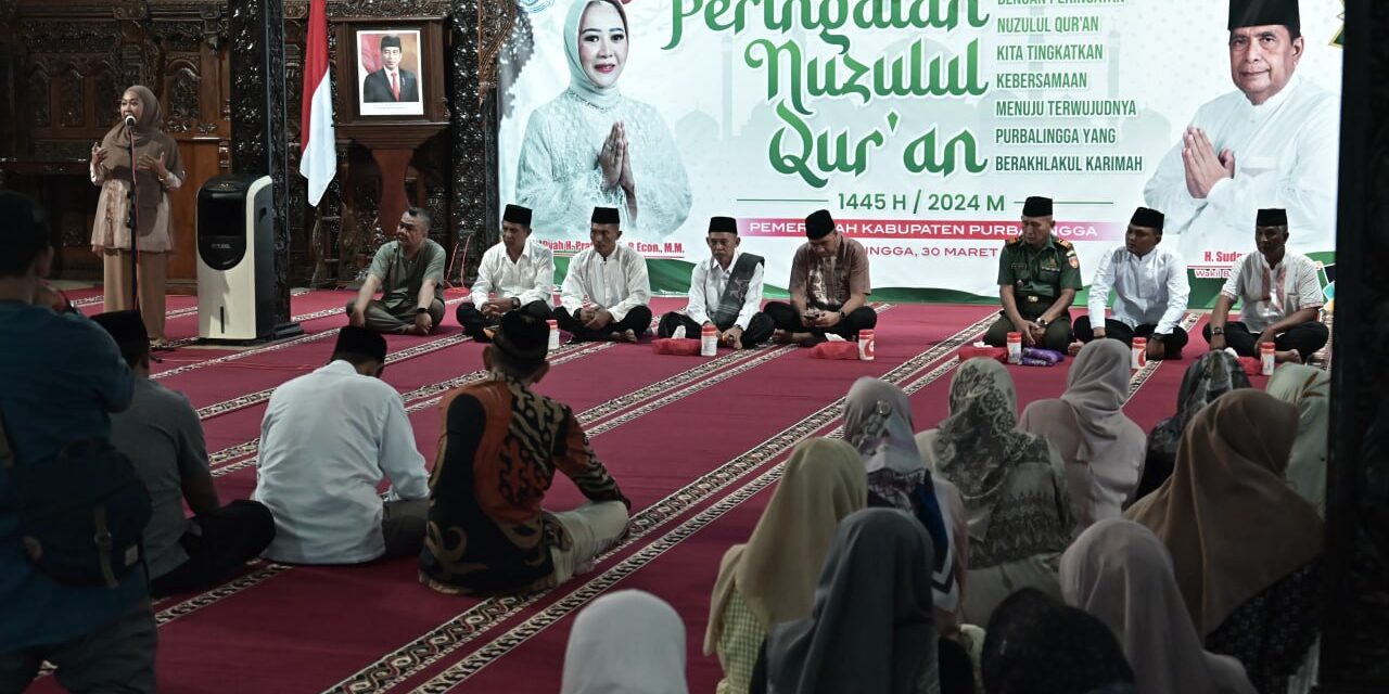 Peringati Nuzulul Quran, Bupati Tiwi Buka Puasa hingga Tarawih Bersama ASN Purbalingga