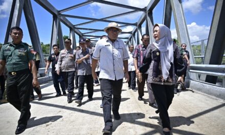Tasyakuran Selesainya Jembatan Wirasana – Kalikajar, Bupati Tiwi Agendakan Penyempurnaan Akses