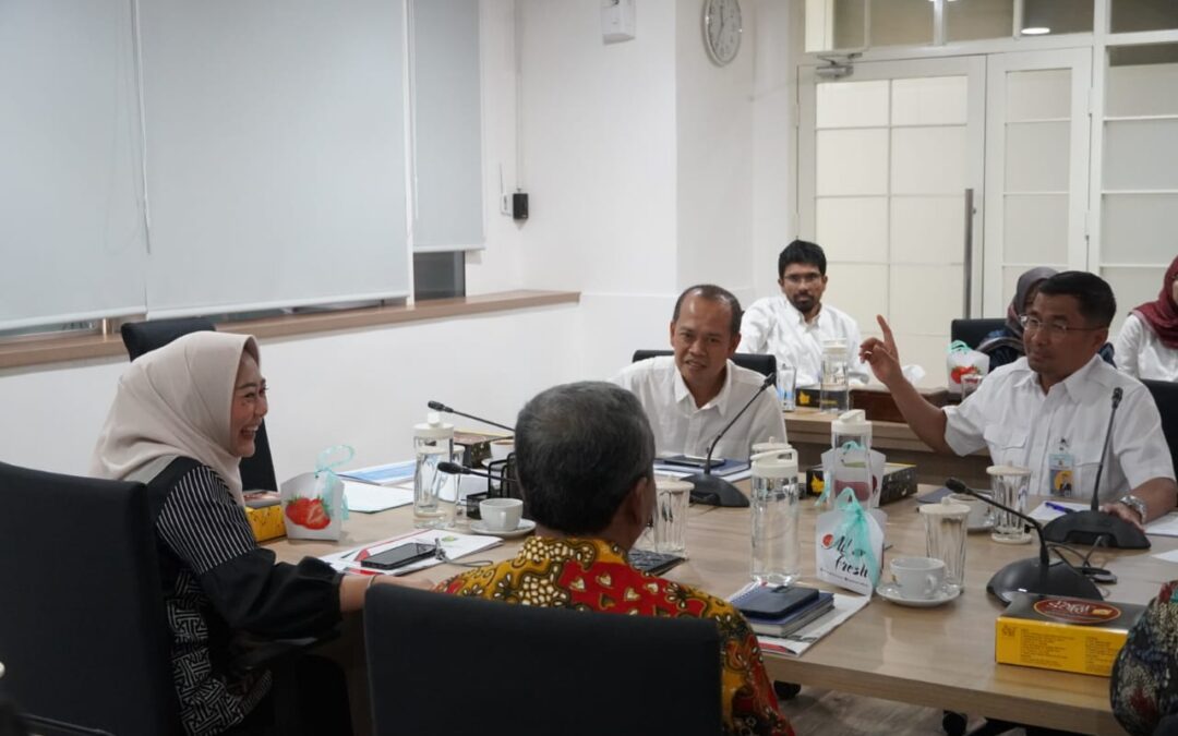 Bupati Tiwi Audiensi ke Kementerian PUPR terkait Penanganan Longsoran Tebing Sungai Klawing dan Serayu