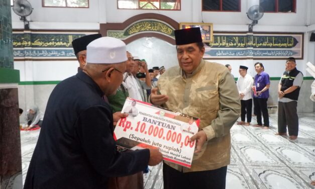 Ashar Keliling di Padamara, Wabup Sudono Prioritaskan Pemasangan Lampu Penerang Jalan Umum