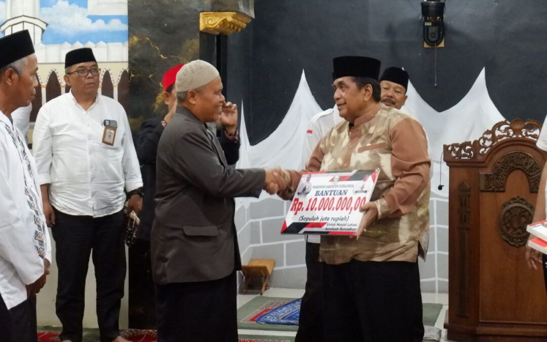 Ashar Keliling di Karangbanjar, Wabup Sudono Soroti Stunting dan Kemiskinan Ekstrem