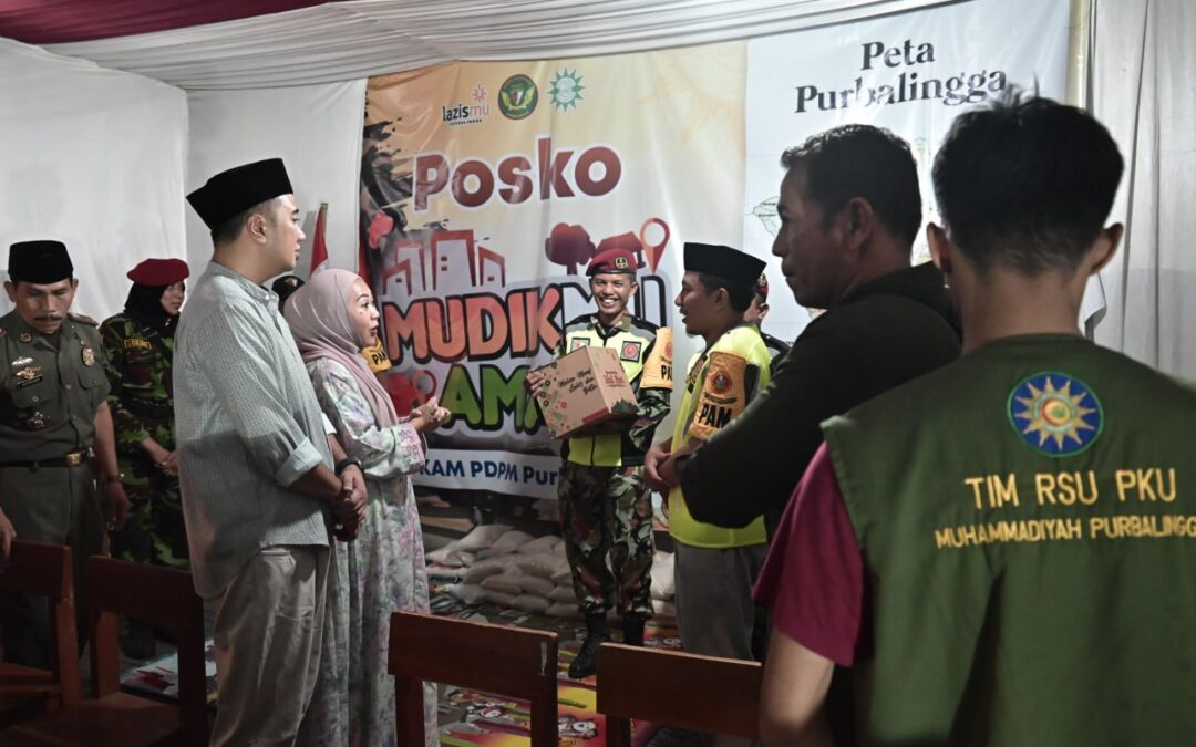 Bupati Tiwi Beri Support Petugas Dinhub dan Posko-Posko Mudik Swadaya Ormas