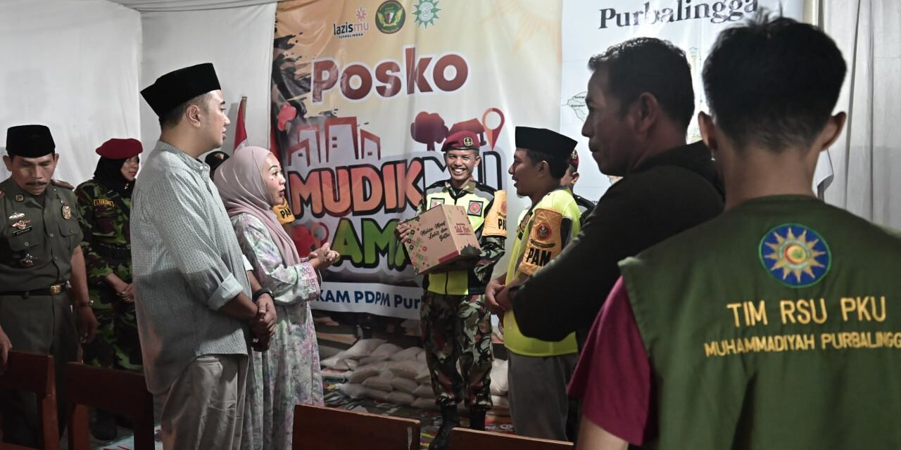 Bupati Tiwi Beri <em>Support</em> Petugas Dinhub dan Posko-Posko Mudik Swadaya Ormas