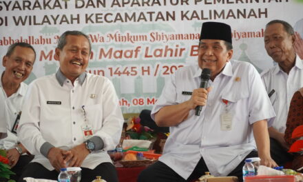 Wabup Sudono Akhiri Halal Bihalal di Kecamatan Kalimanah dan Purbalingga