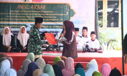 Hadiri Halal Bihalal Jam’iyyah Thariqoh, Bupati Tiwi Ajak Perkuat Sinergitas