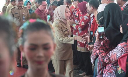 Halalbihalal di Kutasari, Bupati Tiwi Ajak Kades Andil Atasi Stunting
