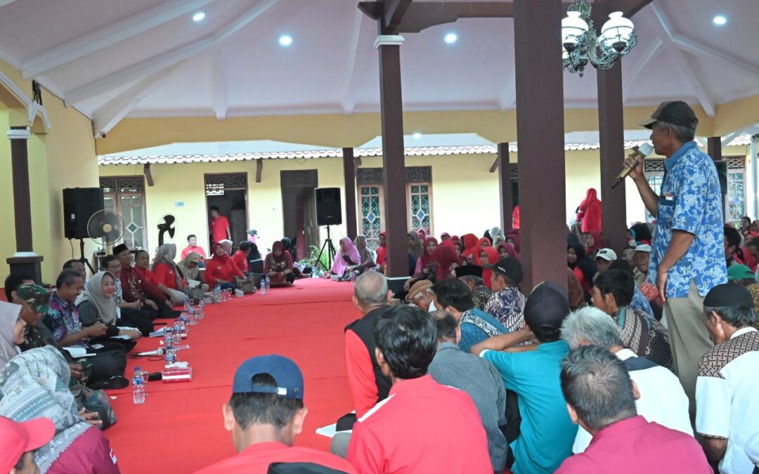 Sambang Tani di Kemangkon, Bupati Tiwi Siap Fasilitasi Percepatan Olah Tanah dan Tanam