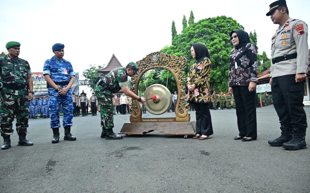 Selesai 100%, Bupati Tiwi : Hasil TMMD Permudah Aksesibilitas Desa Danasari