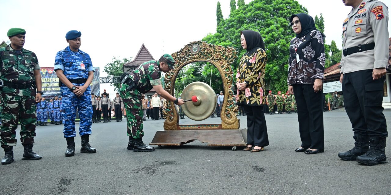 Selesai 100%, Bupati Tiwi : Hasil TMMD Permudah Aksesibilitas Desa Danasari