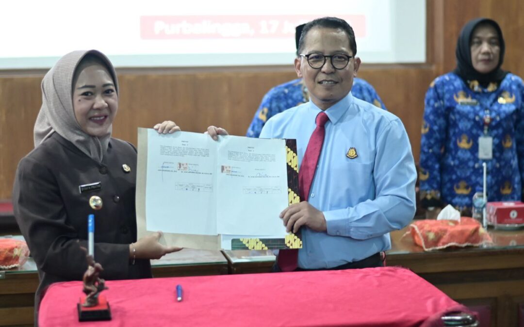 Perpanjang MOU dengan Kejari Purbalingga, Bupati Tiwi : Minimalisasi Penyimpangan Penyelenggaraan Pemerintahan