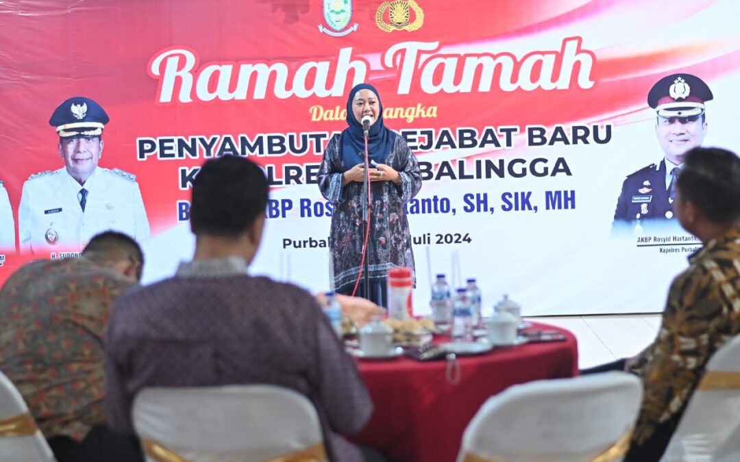Ramah Tamah Kapolres Baru, Bupati Tiwi Kenalkan Potensi Unggulan Purbalingga