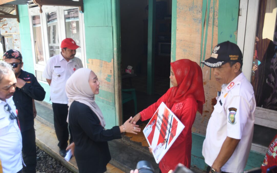Bupati Tilik Desa Makam, 9 Rumah Tidak Layak Huni Direhab