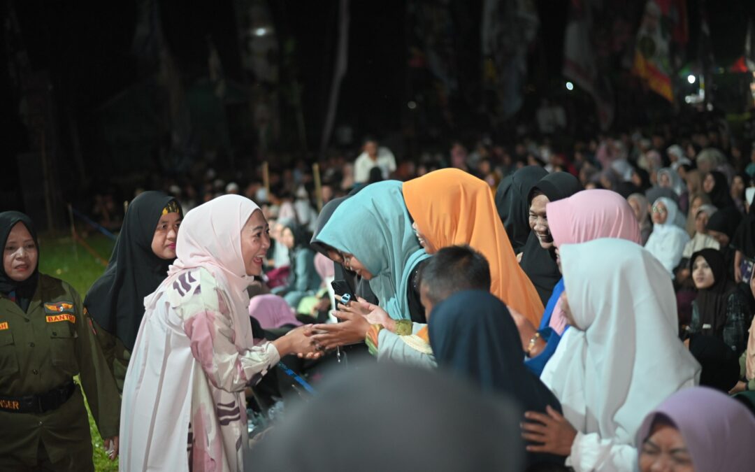 Bupati Tiwi Hadiri Grantung Bersholawat, Rangkaian Ruwat dan Sedekah Bumi Tahun Baru Islam