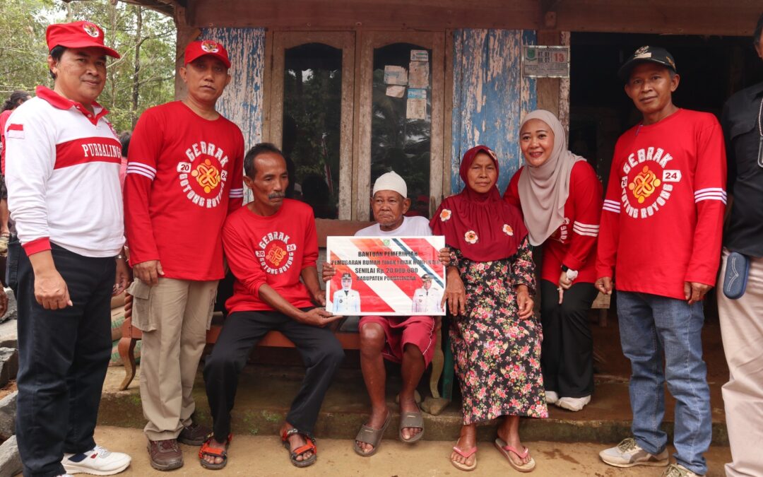 GEBRAK di Binangun, Bupati Tiwi Dorong Warga Gotong Royong Bantu Rehab 70 RTLH