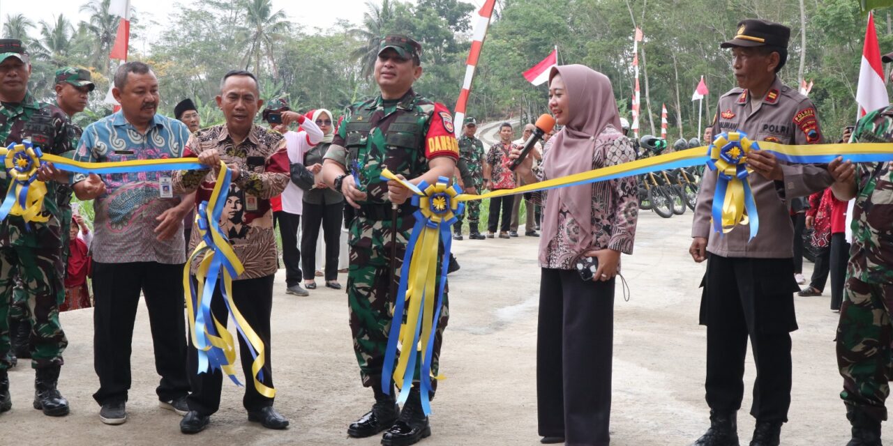 TMMD Sengkuyung III/2024 Resmi Ditutup, Bupati Tiwi : Hasil Kegiatan Dorong Roda Perekonomian 