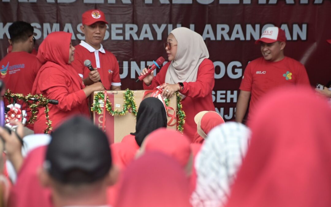 Bupati Tiwi Dorong Puskesmas Serayu Larangan Turunkan Stunting Jadi 8 % 