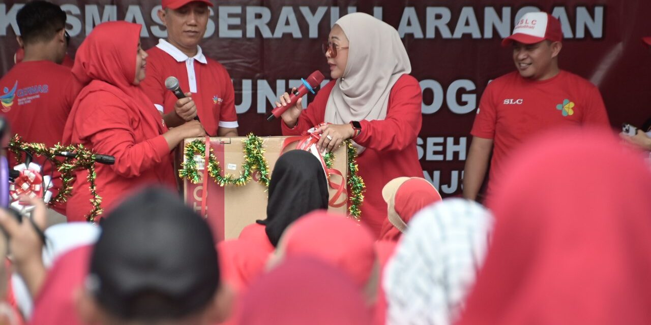 Bupati Tiwi Dorong Puskesmas Serayu Larangan Turunkan Stunting Jadi 8 % 