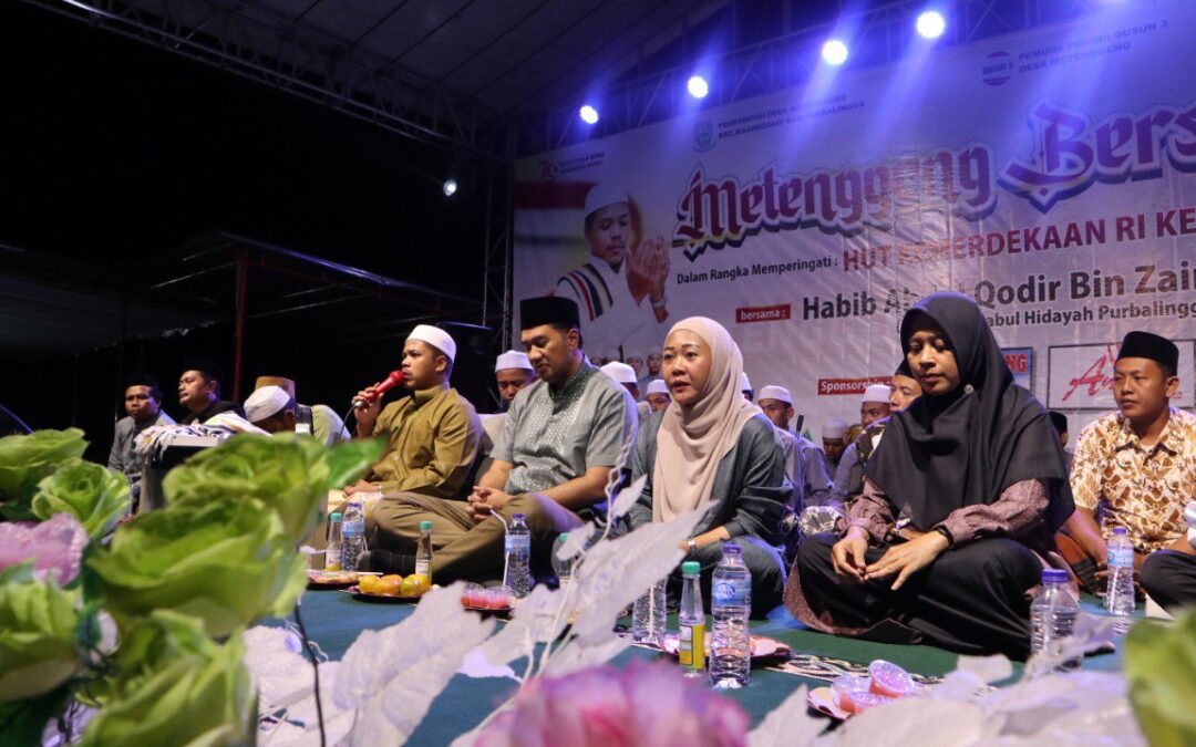 Safari Bersholawat, Bupati Tiwi Ajak Isi Kemerdekaan dengan Kegiatan Positif