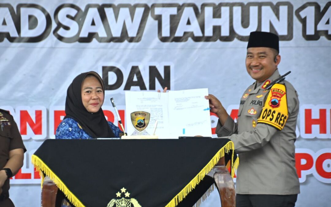 Dukung Peningkatan Layanan Polres Purbalingga, Bupati Tiwi Hibahkan Aset Tanah 17.209 M2