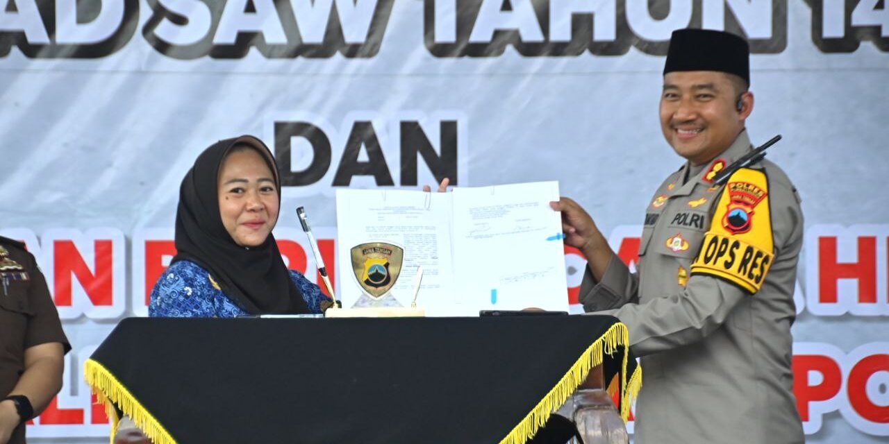 Dukung Peningkatan Layanan Polres Purbalingga, Bupati Tiwi Hibahkan Aset Tanah 17.209 M2