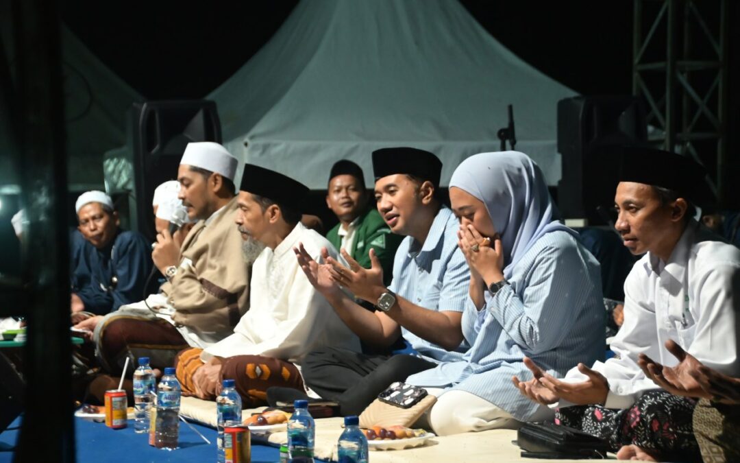 Karanggedang Bersholawat, Bupati Tiwi Pamit Cuti Ikut Pilkada