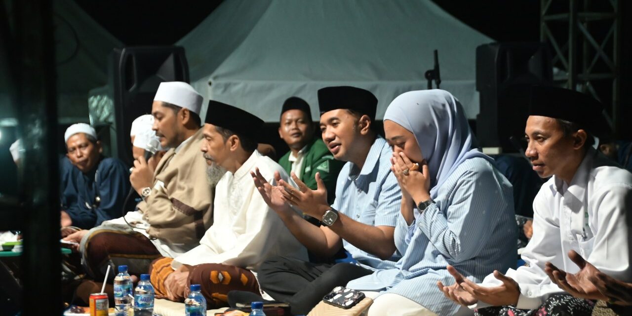 Karanggedang Bersholawat, Bupati Tiwi Pamit Cuti Ikut Pilkada