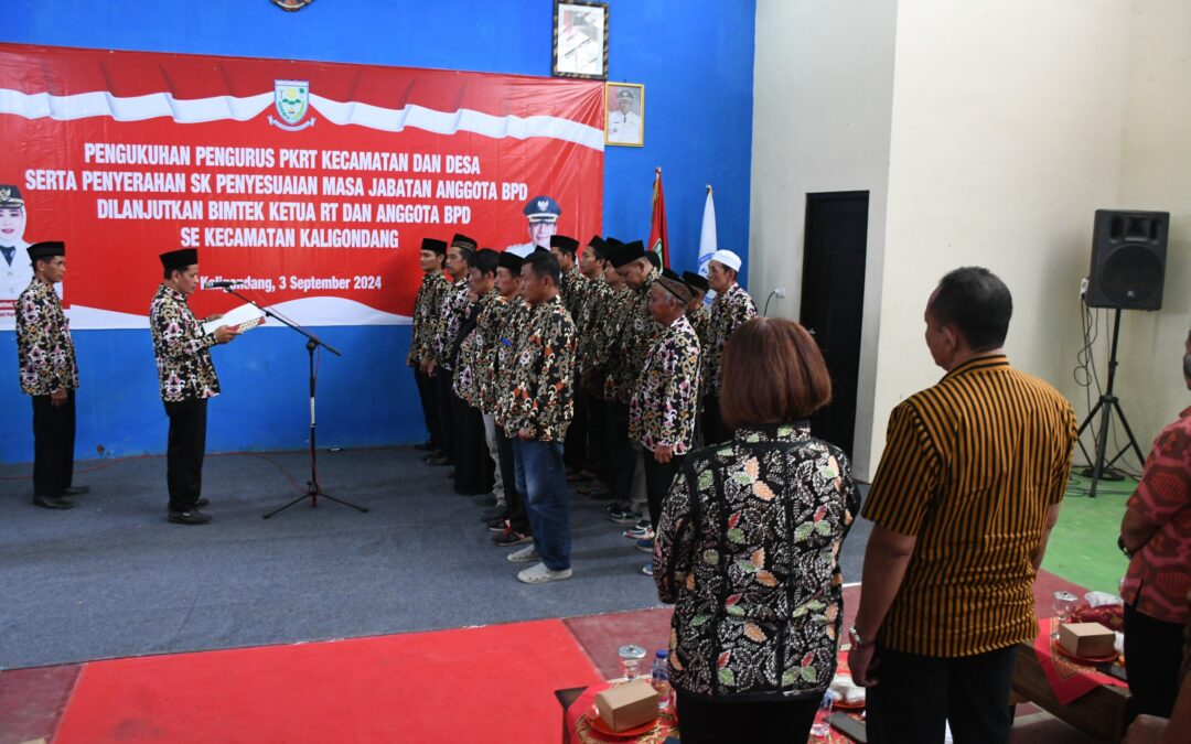 Perkuat Layanan Masyarakat, Pengurus PKRT Tiap Kecamatan Dibentuk