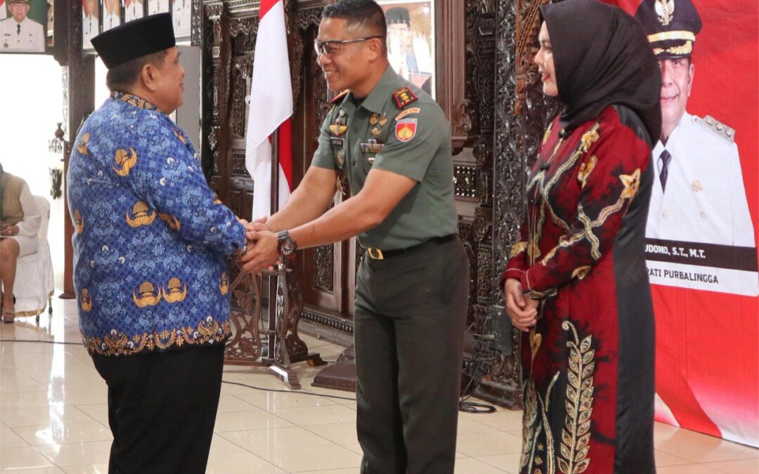 Sambut Dandim Baru, Plt Bupati H Sudono Berharap Sinergitas Terus Diperkuat