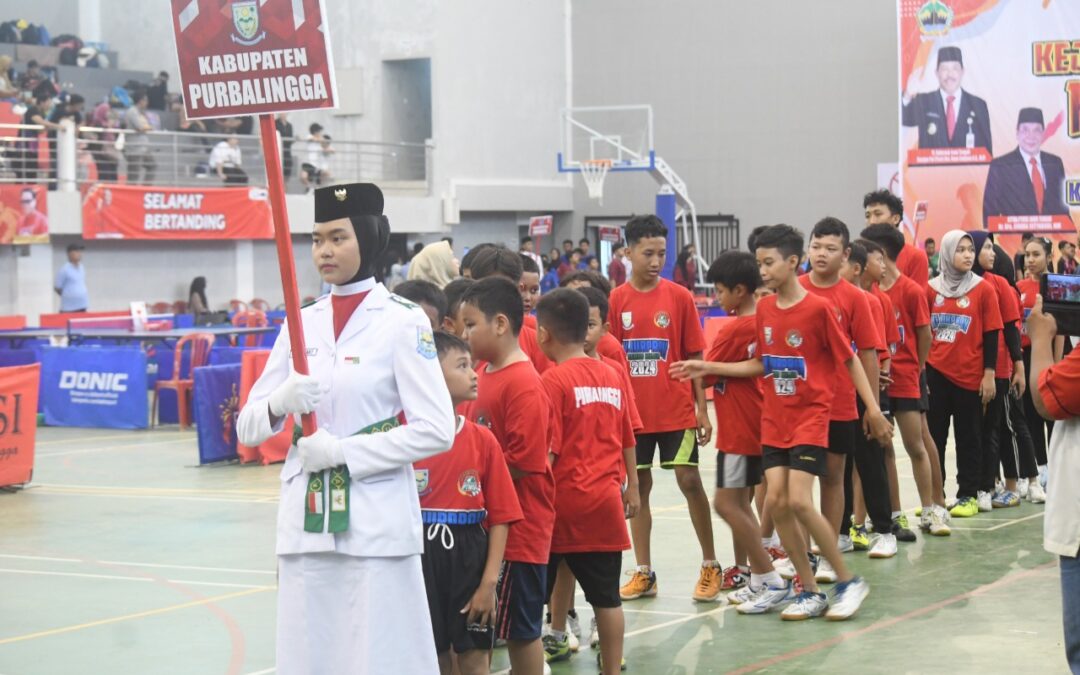 Jadi Tuan Rumah Kejurprov Tenis Meja 2024, Purbalingga Sukses Gelar Perhelatan Bergengsi