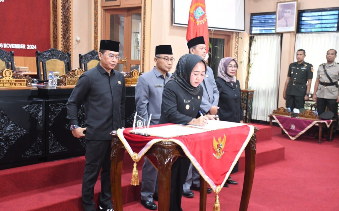 Pemda dan DPRD Purbalingga Sepakat Godok 20 Raperda Selama 2025