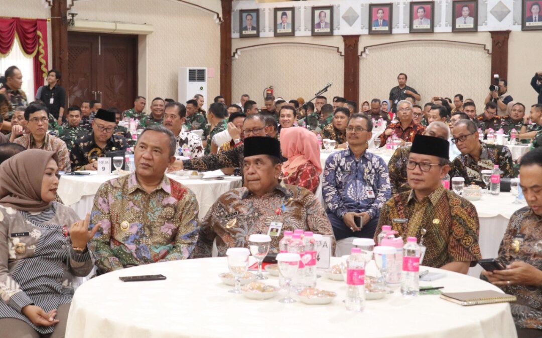 Rakor Forkopimda Jateng, Plt Bupati Sudono Tegaskan Siap Sukseskan Pilkada Serentak 2024