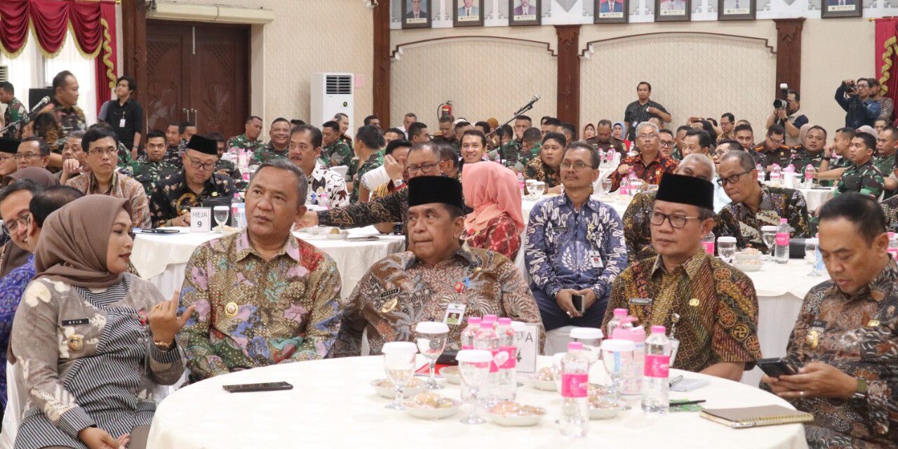 Rakor Forkopimda Jateng, Plt Bupati Sudono Tegaskan Siap Sukseskan Pilkada Serentak 2024