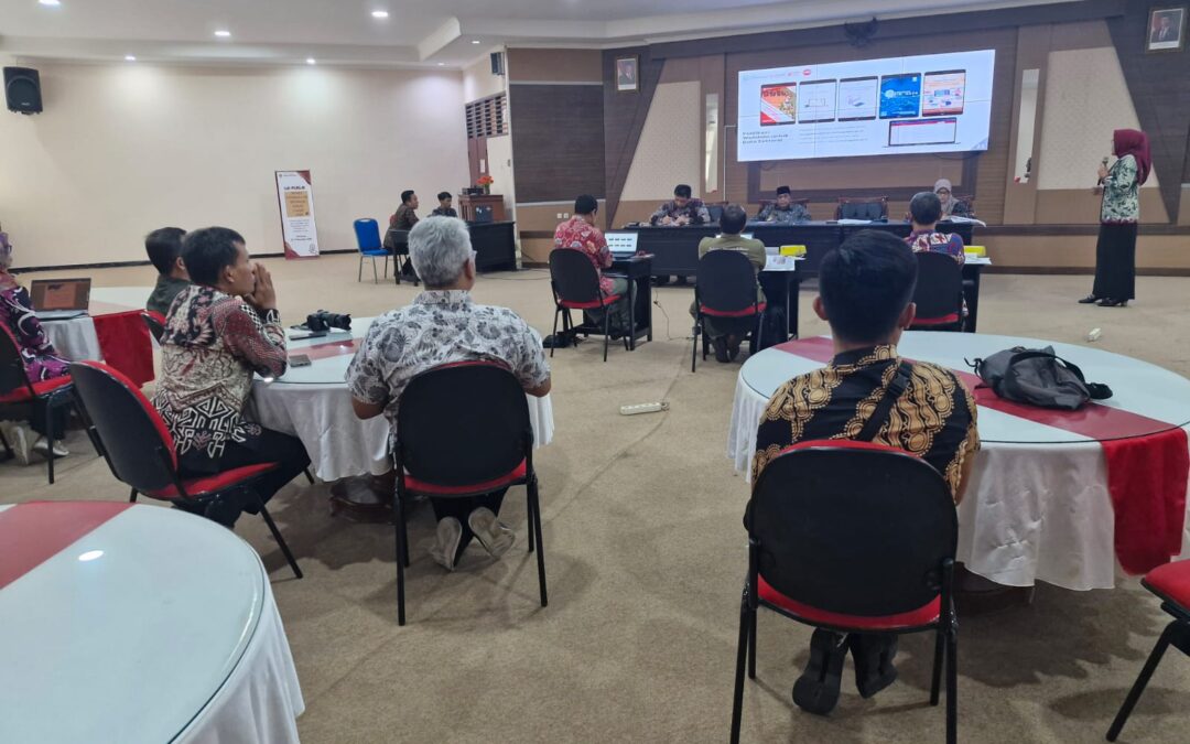 Komitmen Pertahankan Predikat Kabupaten Informatif, Pemkab Purbalingga Jalani Uji Publik