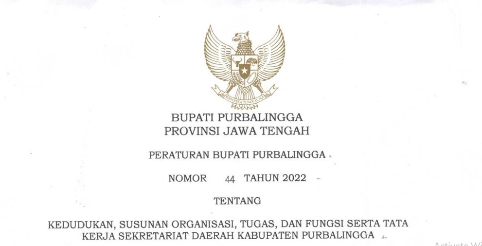 Tugas dan Fungsi Bagian Administrasi Pembangunan