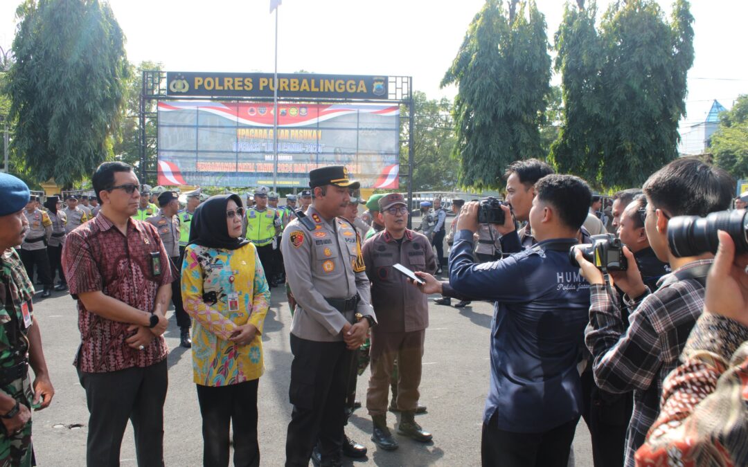 Apel Gelar Pasukan Operasi Lilin Candi 2024, Fokus Pengamanan Natal dan Tahun Baru