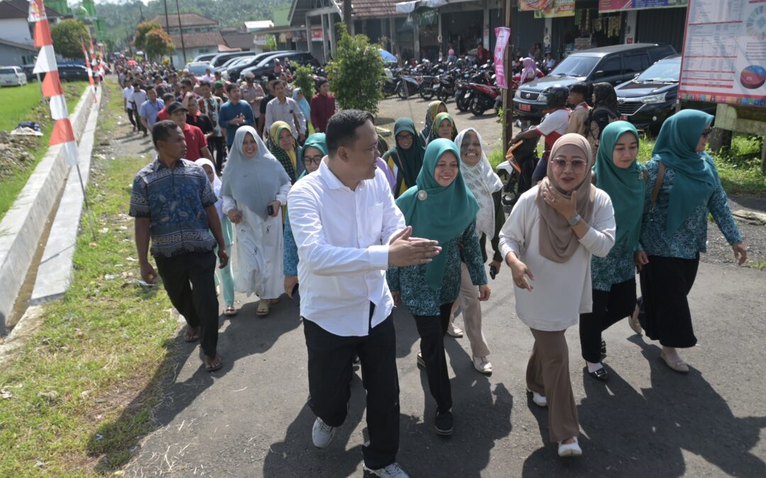 Tilik Desa Bungkanel, Bupati Tiwi Resmikan Pembangunan Fisik