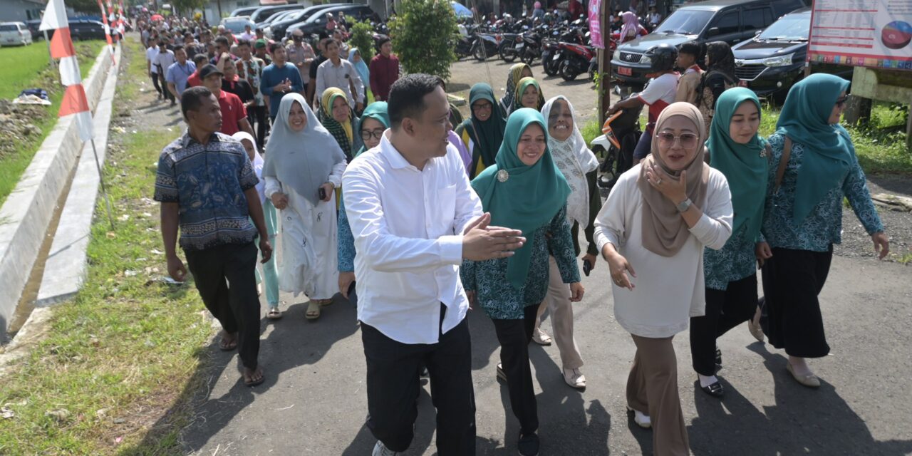 Tilik Desa Bungkanel, Bupati Tiwi Resmikan Pembangunan Fisik