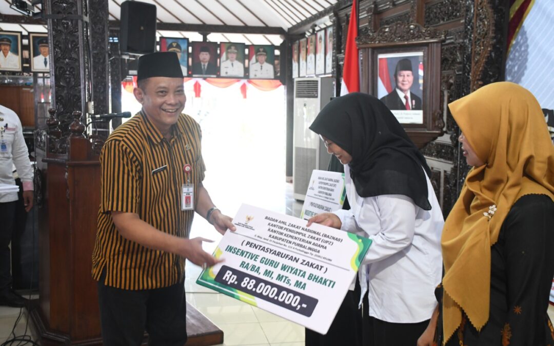 Pentasharufan Zakat Baznas-UPZ Kemenag Salurkan Rp 377 Juta untuk 370 Mustahik