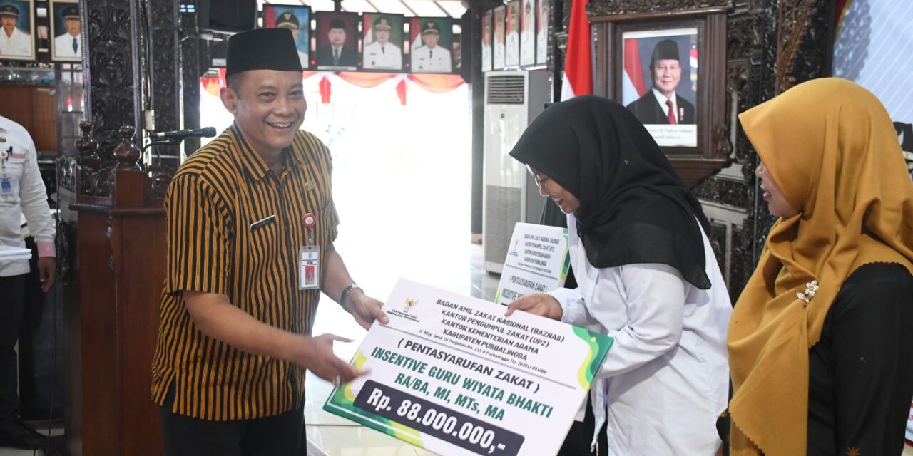 Pentasharufan Zakat Baznas-UPZ Kemenag Salurkan Rp 377 Juta untuk 370 Mustahik