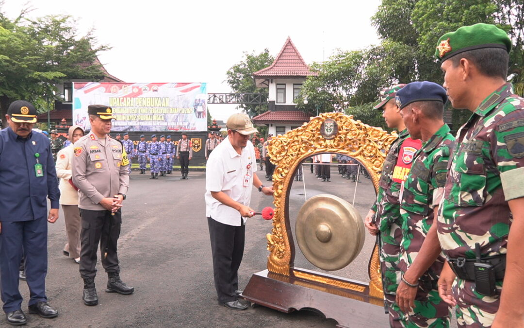 Desa Kedunglegok Kecamatan Kemangkon Jadi Sasaran TMMD Sengkuyung Tahap I