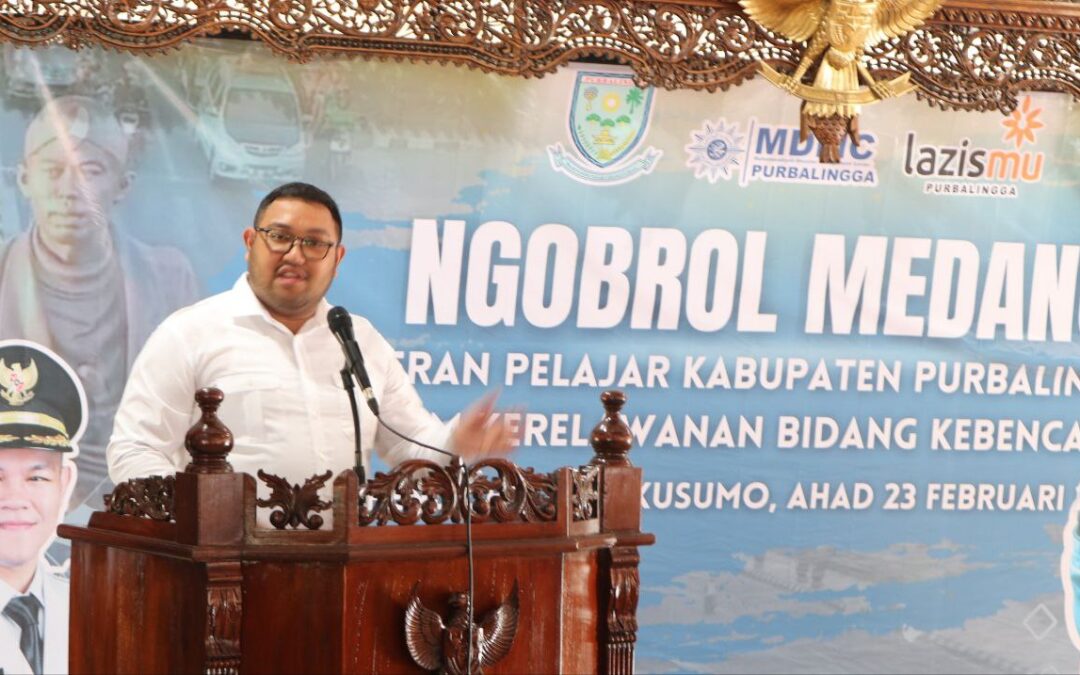 Ngobrol Medang Bareng Relawan Kebencanaan, Wabup Dimas Ajak Pelajar Belajar Mitigasi