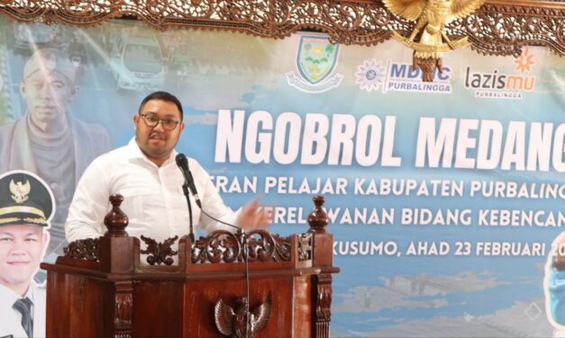 Ngobrol Medang Bareng Relawan Kebencanaan, Wabup Dimas Ajak Pelajar Belajar Mitigasi