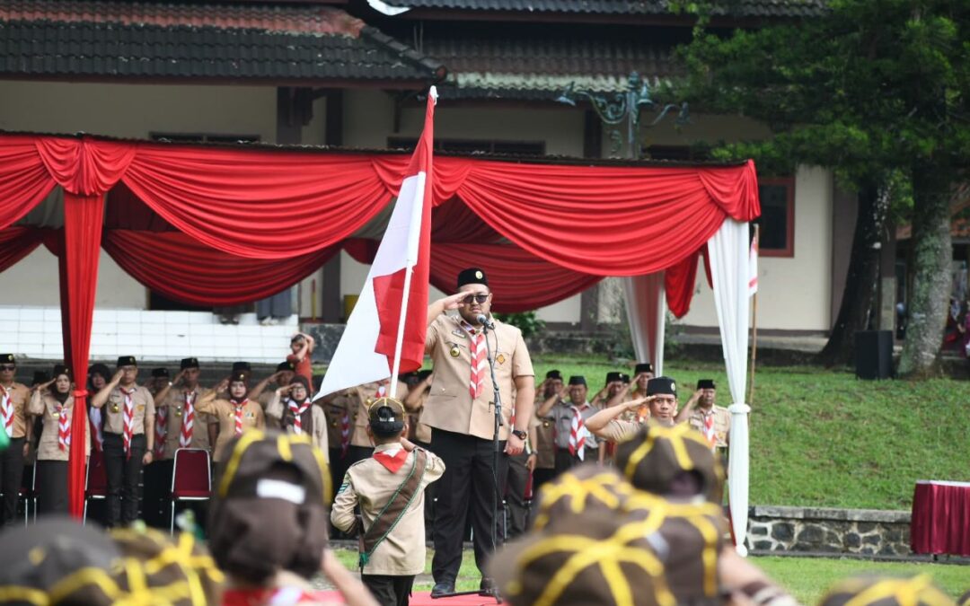 Pesta Siaga Cabang 2025 Dibuka, Wabup Dimas : Ikuti Dengan Riang Gembira