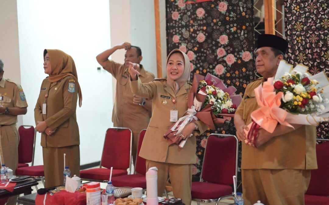 Pamit ke OPD, Bupati Tiwi dan Wabup Sudono Apresiasi Atas Dedikasi dan Kinerja Baik