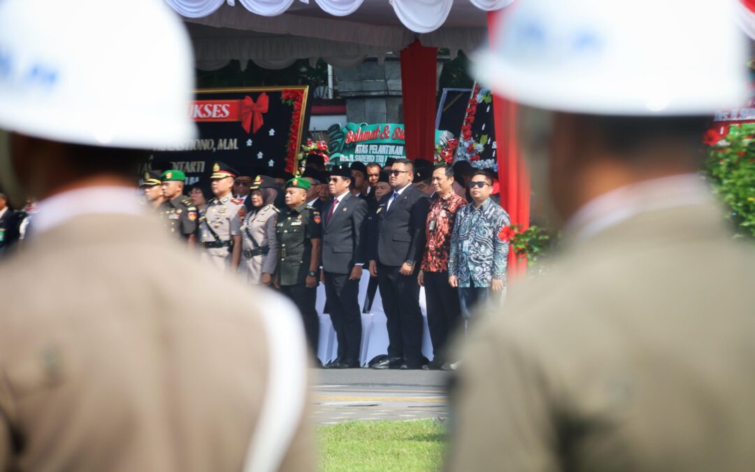 Wabup Dimas Hadiri Upacara Hari Jadi ke-454 Kabupaten Banyumas