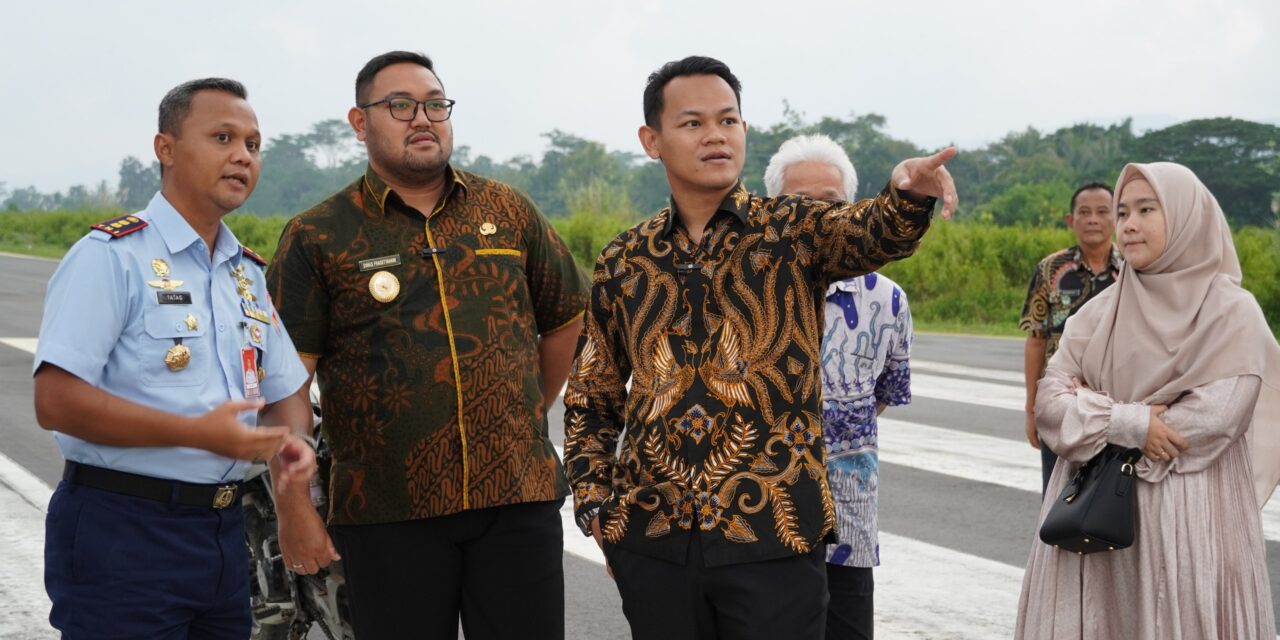 Fahmi-Dimas Cek Kondisi Terkini Bandara Jenderal Besar Soedirman