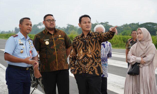 Fahmi-Dimas Cek Kondisi Terkini Bandara Jenderal Besar Soedirman