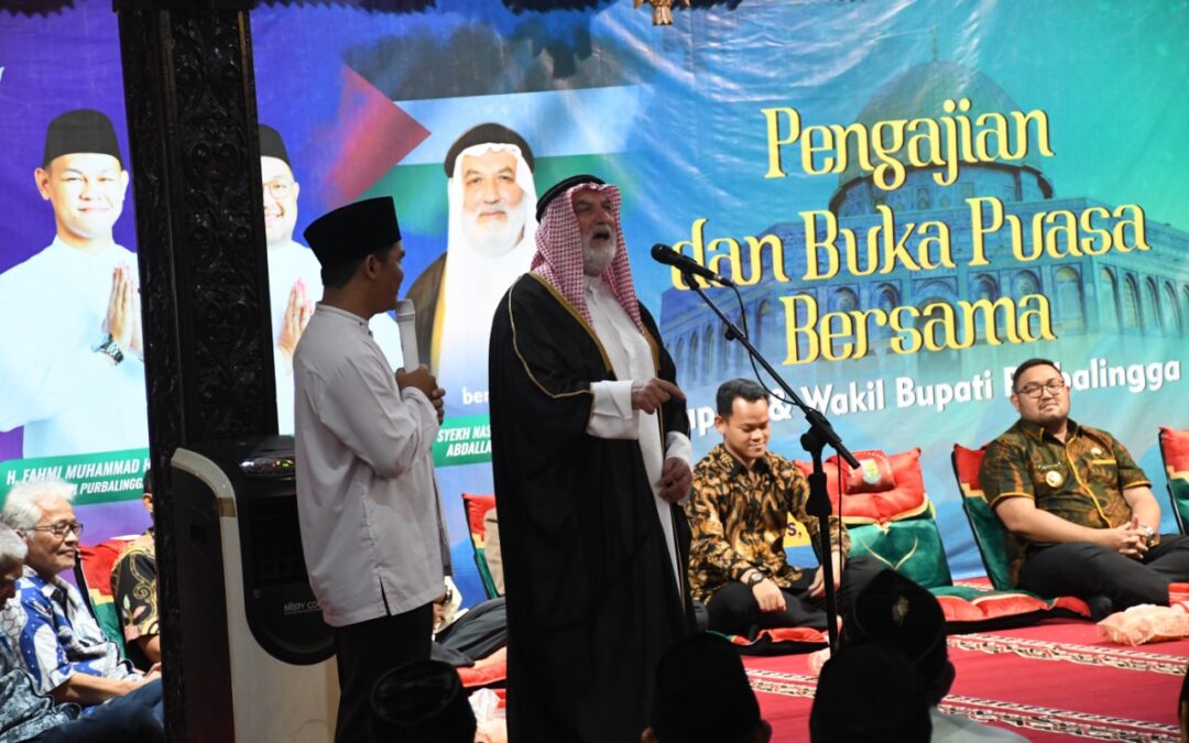 Pengajian Bersama Syekh Nasef dari Palestina, Bupati Fahmi Sulut Semangat Kemerdekaan Sesama Muslim