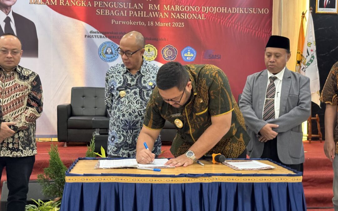 Pemkab Purbalingga Dukung Usulan RM Margono Djoyohadikusumo sebagai Pahlawan Nasional