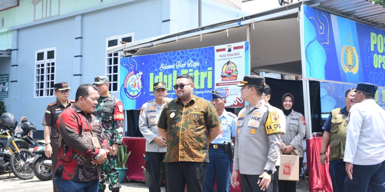 Pantau Posko Lebaran, Wakil Bupati Purbalingga: Semua Siap Melayani Pemudik